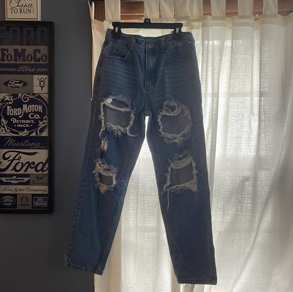 SHIEN boyfriend jeans